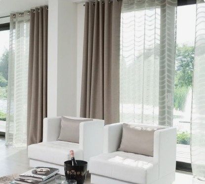 台南左右開的窗簾, 台南傳統窗簾