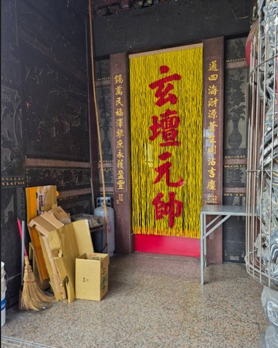 台南廟門珠簾, 台南宮廟珠簾, 台南風水門簾, 台南珠簾, 台南塑膠珠簾